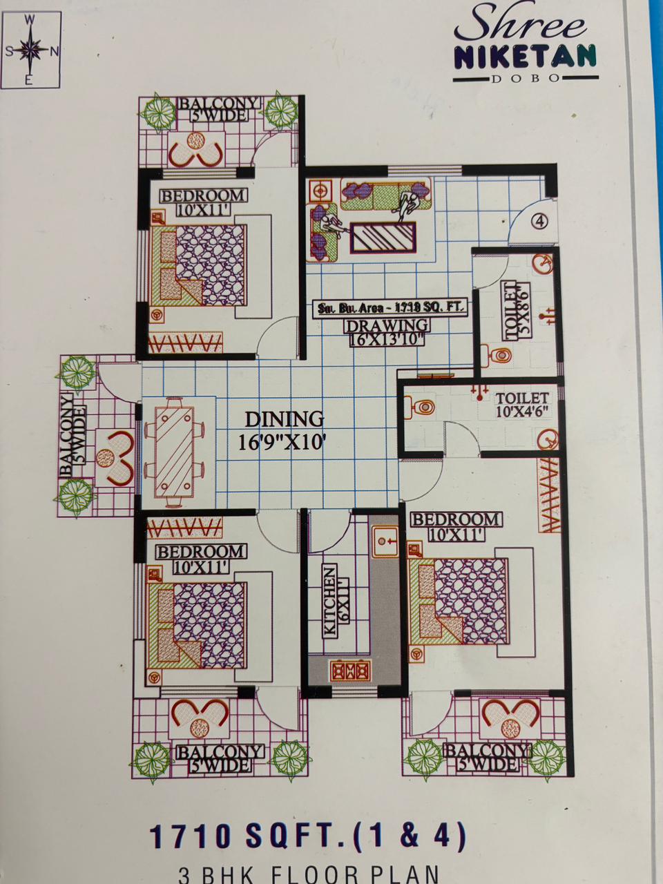 Shree Niketan Specifications